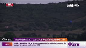 Incendies Hérault : la grande inquiétude des habitants