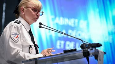 Brigitte Jullien, la directrice de l'IGPN.