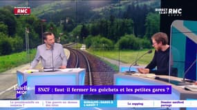 SNCF : faut-il fermer les guichets et les petites gares ? "Les guichets oui mais les petites gares non, il faut toujours assurer le service pour tous les usagers" dit Pierre Rondeau.