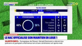 Ligue 1: malgré sa défaite face à l'OM, le HAC se maintient