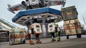 Les droïdes BD-X à Disneyland Paris