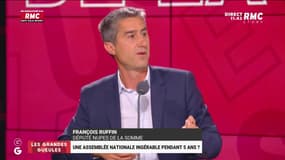 François Ruffin sur le plateau des "Grandes Gueules" le 13 juillet 2022