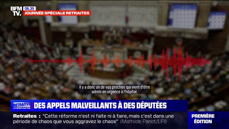 Retraites: Marine Le Pen dénonce des manoeuvres d'intimidation contre des députées RN