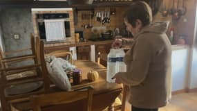 A Lucéram, dans les Alpes-Maritimes, les grosses pluies ont privé les habitants d'eau potable.
