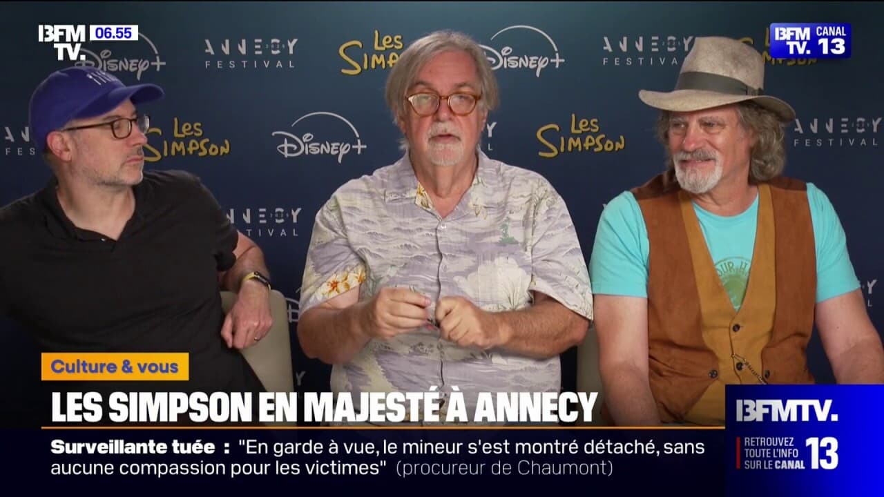 マット・グルーニングとシンプソンズは、アネシー・アニメーション映画祭で尊敬されています