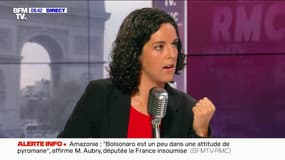 Manon Aubry était face à Jean-Jacques Bourdin à 8H35 sur RMC