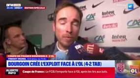 Coupe de France: "Un moment historique pour le club" se réjouit l'entraîneur de Bourgoin-Jailleu