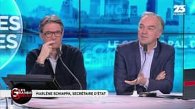 Blague de Tex: "La liberté d’expression n’est pas absolue", assure Marlène Schiappa 