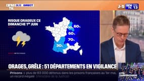 Météo: la France traversée par plusieurs épisodes orageux ce week-end