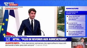 Egalim: Gabriel Attal annonce un nouveau projet de loi "avant l'été"