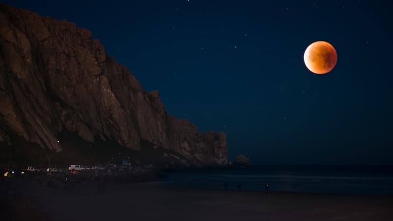 La super lune de sang du 31 janvier 2018.