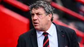 Le président du Stade Toulousain, Didier Lacroix, lors d'un match de Top 14 contre Montpellier, le 25 janvier 2025