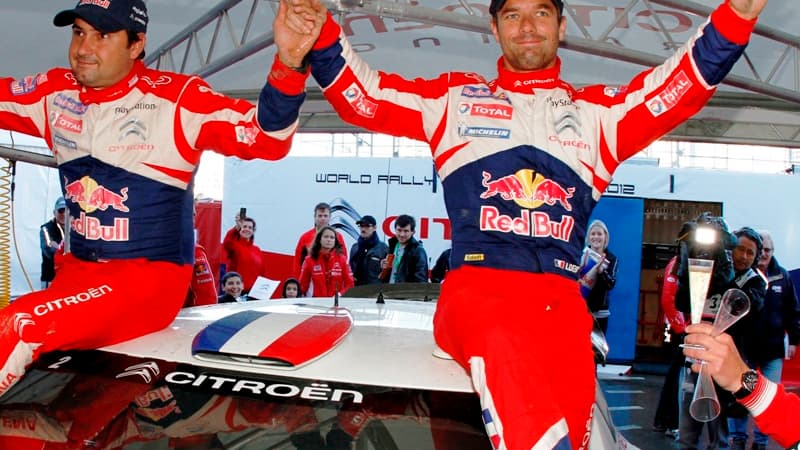 Daniel Elena et Sébastien Loeb