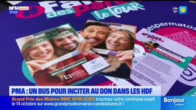 Lille: un bus pour inciter au don de spermatozoïdes ou d’ovocytes