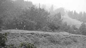 Chute de neige à Bellentre - Témoins BFMTV