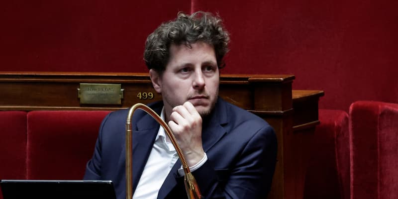 Le député écologiste Julien Bayou à l'Assemblée nationale le 21 mai 2024 