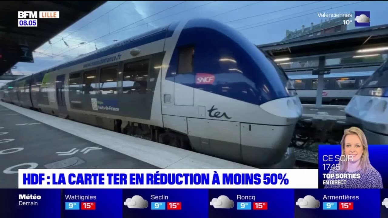 HautsdeFrance la carte TER à moitié prix jusqu