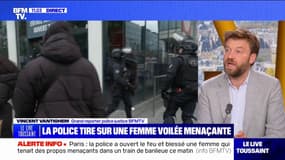 Paris: pronostic vital engagé pour la femme menaçante sur laquelle la police a ouvert le feu 