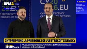 Chypre prend la présidence de l'UE et accueille Volodymyr Zelensky
