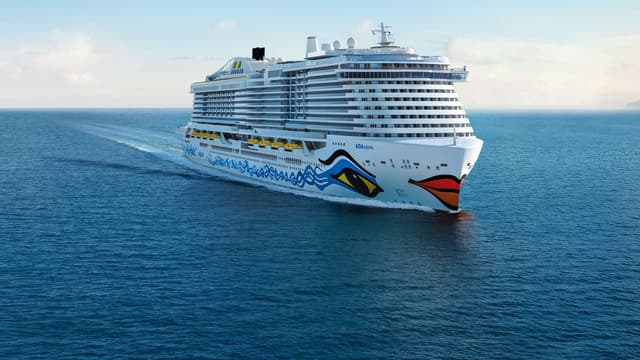L'Aida Nova, de la compagnie Aida (marque du groupe Costa Croisières), est uniquement destiné au marché allemand