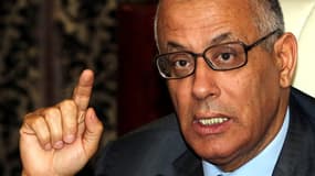 Le Premier ministre libyen Ali Zeidan, le 11 septembre 2013, pendant une conférence de presse.