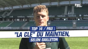 Top 14 / Pau : "La clé" du maintien, selon Gailleton