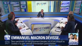 Emmanuel Macron dévisse dans les sondages