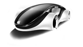 Le concept d'une voiture conçue par Apple (ici une esquisse de designer) restera-t-il à jamais dans les cartons de la firme de Cupertino? Probablement.
