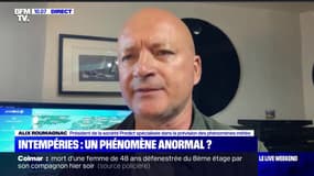 Les intensités des orages semblent avoir tendance à "remonter un peu plus vers le nord de la France", selon Alix Roumagnac (Predict)