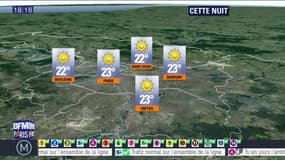 Météo Paris Île-de-France du 26 juin: Un temps un peu plus chaud aujourd'hui