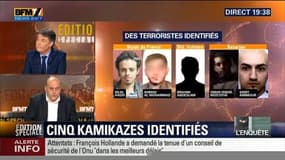 Attaques à Paris: 5 kamikazes ont été identifiés