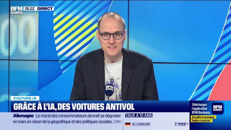 Culture IA : Grâce à l'IA, des voitures antivol, par Anthony Morel - 26/02