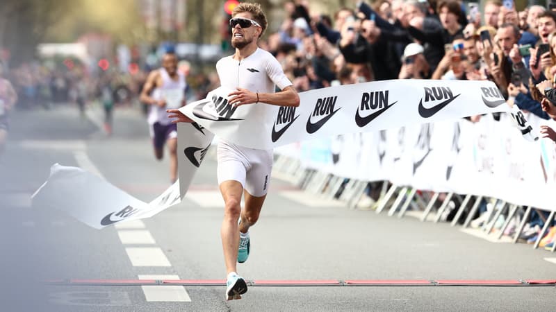 Tout près du record du monde: Jimmy Gressier explose son propre record d'Europe du 5km à Lille