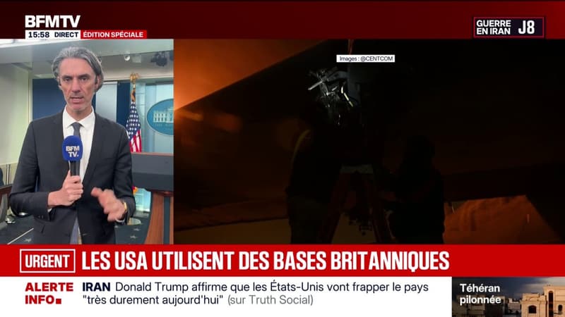 Guerre au Moyen-Orient: les États-Unis ont commencé à utiliser des bases militaires britanniques
