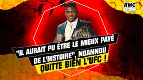 UFC : "Il aurait pu être le mieux payé de l'histoire", White confirme le départ de Ngannou