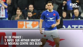 France-Italie: Arthur Vincent, encore Espoir et pourtant centre de Bleus à 20 ans