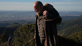 Grégory Gadebois dans le film "Jean Valjean".