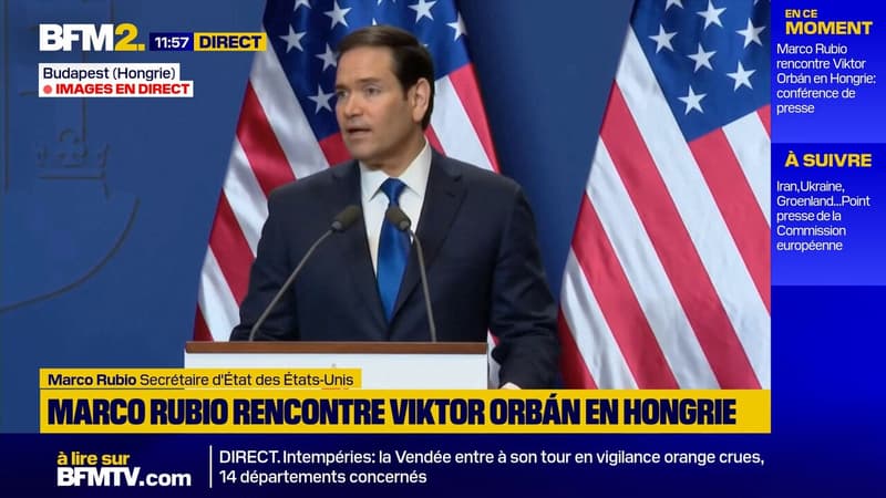 Marco Rubio assure que Donald Trump souhaite le "succès" du Premier ministre hongrois, Viktor Orbán