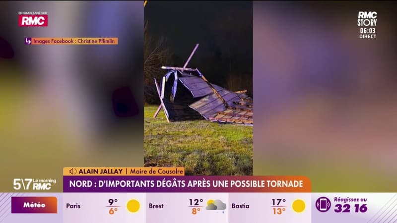 Une tornade dévaste Cousolre : d’importants dégâts mais aucune victime