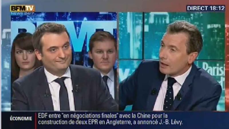 Florian Philippot (FN) était l'invité de BFM Politique, ce dimanche soir.