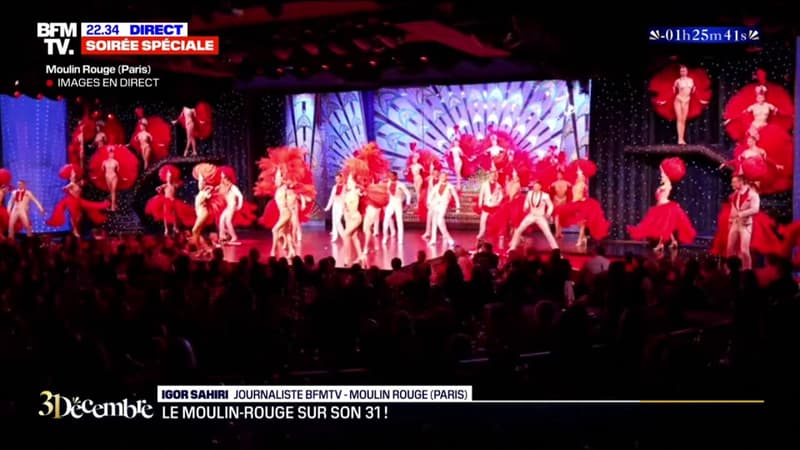 Le Moulin Rouge est sur son 31 pour le passage à l'année 2024