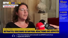 Retraites: pour Cyrielle Chatelain, François Bayrou "ne tient pas sa parole"