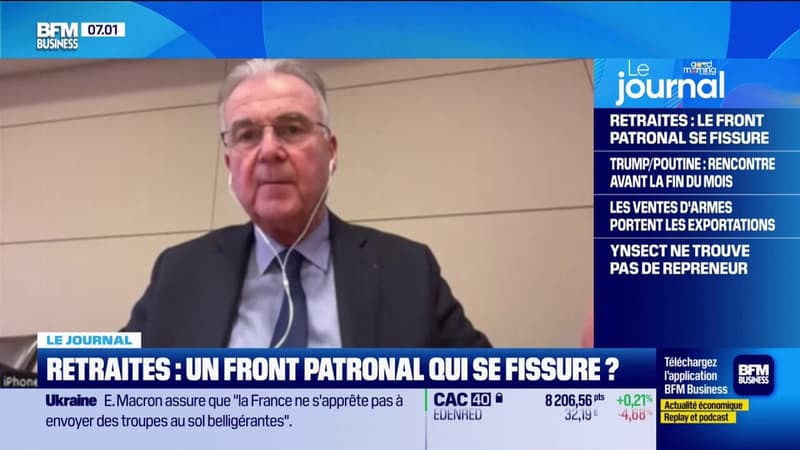 Retraites: après la sortie du patron de la CPME sur l'âge de départ, la tension monte et le front patronal se fissure