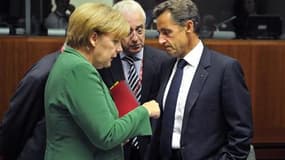 Berlin a qualifié vendredi de "malentendu" les déclarations de Nicolas Sarkozy selon lesquelles Angela Merkel lui aurait fait part de sa volonté de procéder à des démantèlements de camps de Roms en Allemagne. /Photo prise le 16 septembre 2010/REUTERS/Phil