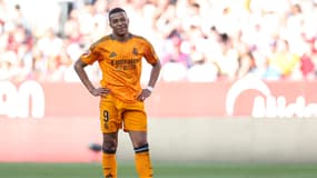 Kylian Mbappé a inscrit son 29e but en Liga, à Séville, le 18 mai 2025.