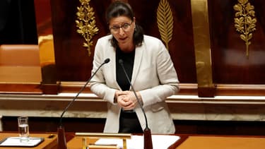 La ministre de la Santé Agnès Buzyn, chargée de présenter le projet de loi sur le financement de la sécurité sociale, le 19 juillet 2017 à l'Assemblée nationale à Paris.