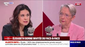 Élisabeth Borne: "Il faut absolument agir sur l'usage des armes blanches chez les jeunes"