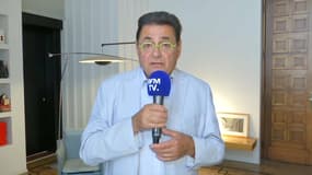 Jean-Paul Bret, le maire socialiste de Villeurbanne, au micro de BFMTV ce dimanche