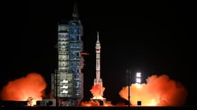 Le vaisseau chinois Shenzhou-15 le 29 novembre 2022
