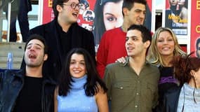 Les candidats de la toute première Star Academy en janvier 2002.